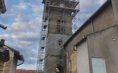 Traitement des bois de charpente dans un clocher d&rsquo;église | Brainville (54800) | Meurthe et Moselle (54)
